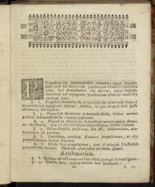 Arithmetica.
