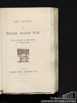 The poems of Edgar Allan Poe