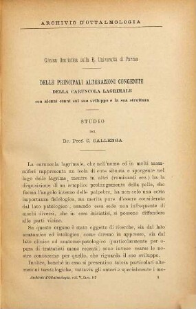 Archivio di ottalmologia. 5. 1897/98