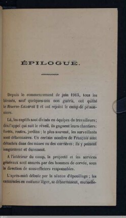 Épilogue