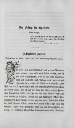 Der Festtag im Fegefeuer