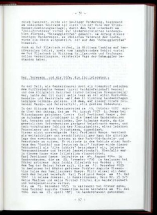 Der Vorspann und die Höfe, die ihn leisteten