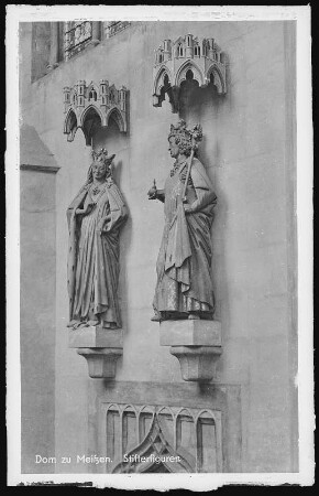 Meißen. Dom, Stifterfiguren