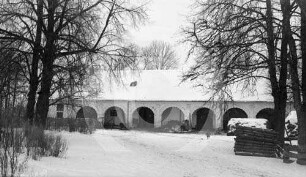Wirtschaftsgebäude auf dem Gut Saarenhof