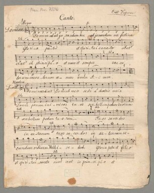 Vespers, V (4), Coro, orch, org, C-Dur - BSB Mus.ms. 7332 : [heading, right side:] Eidt Vesperae