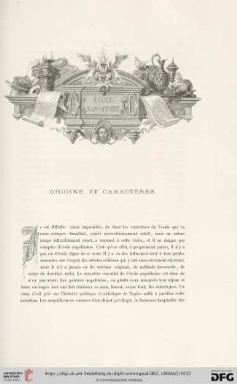 École Napolitaine. Origine et caractères