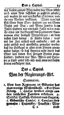 IV. Von der Regierungs-Art