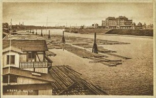 Krefeld. Hafen.
