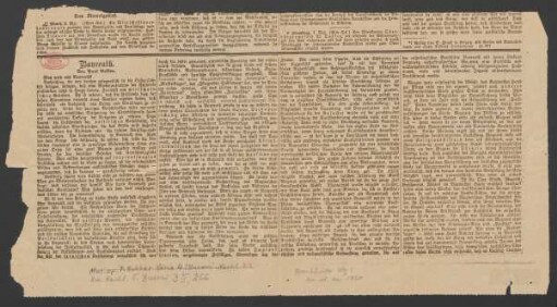 Bayreuth [Zeitungsartikel]
