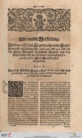 Die vierdte Vorstellung