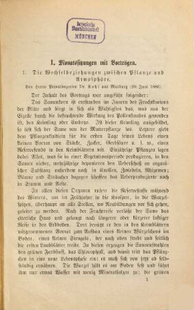 Berichte des Freien Deutschen Hochstiftes zu Frankfurt am Main. 3, 3. 1886/87
