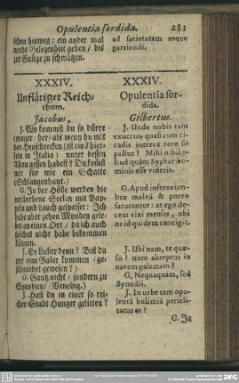 XXXIV. Unflätiger Reichthum