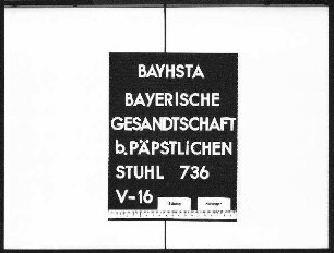 Politischer Schriftwechsel
