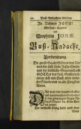 [Erste Buß-Andacht. - Die andere Buß-Andacht.]