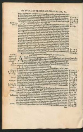 De ecclesiae occidentalis ruina ... Cap. XLVI.