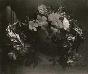 Verelst, Simon: Stilleben mit Blumenvase. Öl auf Leinwand; 71 x 96 cm. Ausschnitt: Die Venus. Dresden: Gemäldegalerie Alte Meister S 35