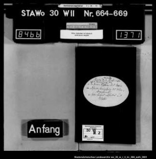 Zivilstandsregister Salzdahlum (östl. Kanton Wolfenbüttel)