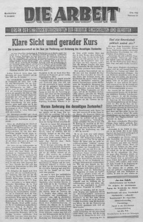 Nummer 11: Oktober 1952