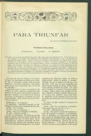 Para triunfar