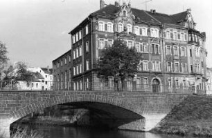 Meißen. Eltwerk an der Triebischmündung, Außenansicht