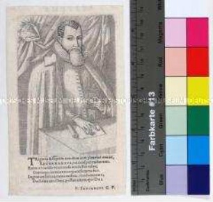 Porträt des reformierten Theologen und Philosophen Bartholomäus Keckermann