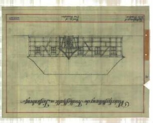 Wiederherstellung - Friedhofskapelle Fürstenberg, Seitenansicht mit Eingang;