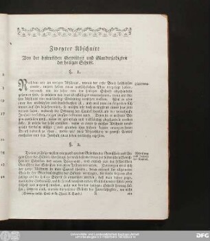 [Ersten Buchs Drittes Hauptstük von der Heiligen Schrift.]