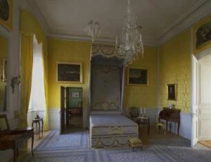Schloss Ruhental & Rundāle pils — Appartement der Herzogin (Westflügel) — Schlafzimmer der Herzogin