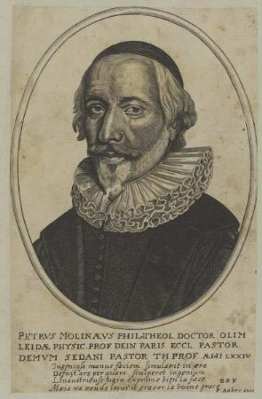 Bildnis des Petrus Molinaeus