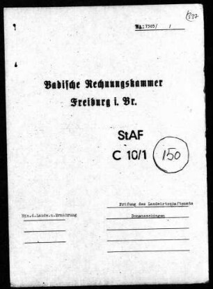 Landwirtschaftsamt Donaueschingen