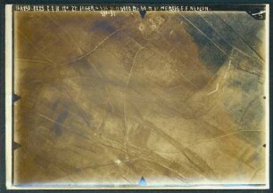 Foto der Stellungen um Saint-Léger südöstlich von Arras (Luftbild)