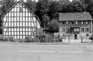 Hofanlage (Aussiedlerhof, Fachwerk); Burgwald, Marktstraße 5
