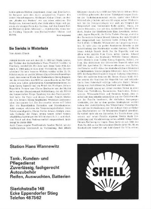 Die Sierichs in Winterhude