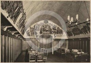 Gastraum im "Schweidnitzer Keller" des Rathauses Breslau