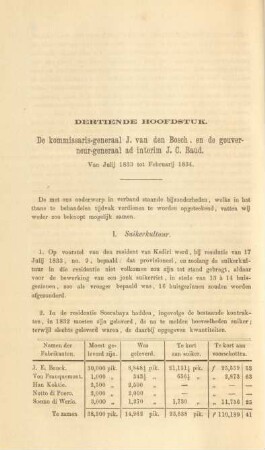 Dertiende hoofdstuk. de kommissaris-generaal J. van den Bosch, en de gouverneur-generaal ad interim J. C. Baud.