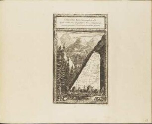 Kupferstich: Delineatio Saxi Groendalensis...