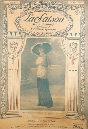 Sammlung: La Saison, Journal illustré des dames (1911)