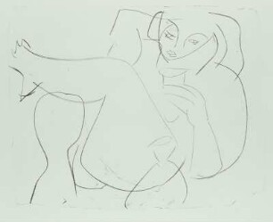 Aus der Folge "Für Rodin", Blatt 4: Verwandlung - Erinnerung an Rodin