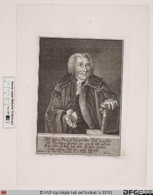 Bildnis Johann Christian Claproth