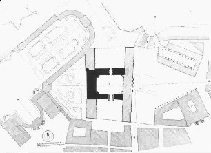 Dresden, Zwinger, Geplante Erweiterung des Zwinger durch Zacharias Longuelune; Longuelune, Zacharias