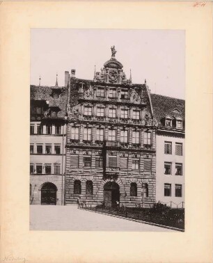 Pellerhaus, Nürnberg: Ansicht der Fassade
