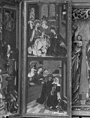 Szenen aus dem Leben der heiligen Katharina