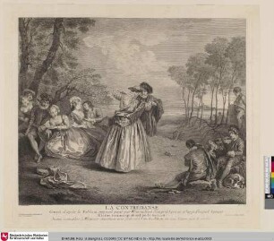 La Contredanse; [Die Quadrille]