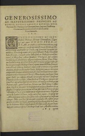 Generosissimo