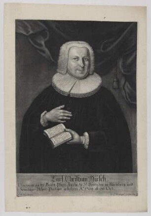 Bildnis des Carl Christian Hirsch