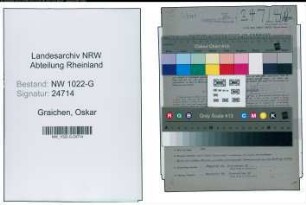 Entnazifizierung Oskar Graichen , geb. 15.07.1896 (Stadtinspektor)