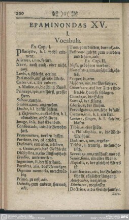 Epaminondas XV.
