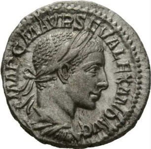 Denar des Severus Alexander aus dem Münzhort von Osterburken