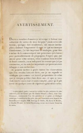 Avertissement