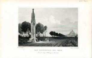 Grafik "Das Hochkreuz bei Bonn"